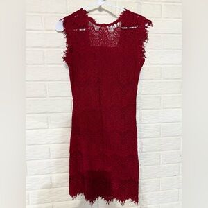Red Lace Dress